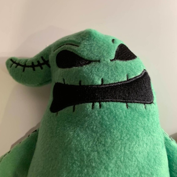 Disney Nightmare Before Christmas Oogie Boogie Plush Collectible Toy 9" Green - Picture 2 of 4